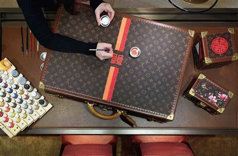 Travel Trunk Installation Seen at Louis Vuitton Flagship in 